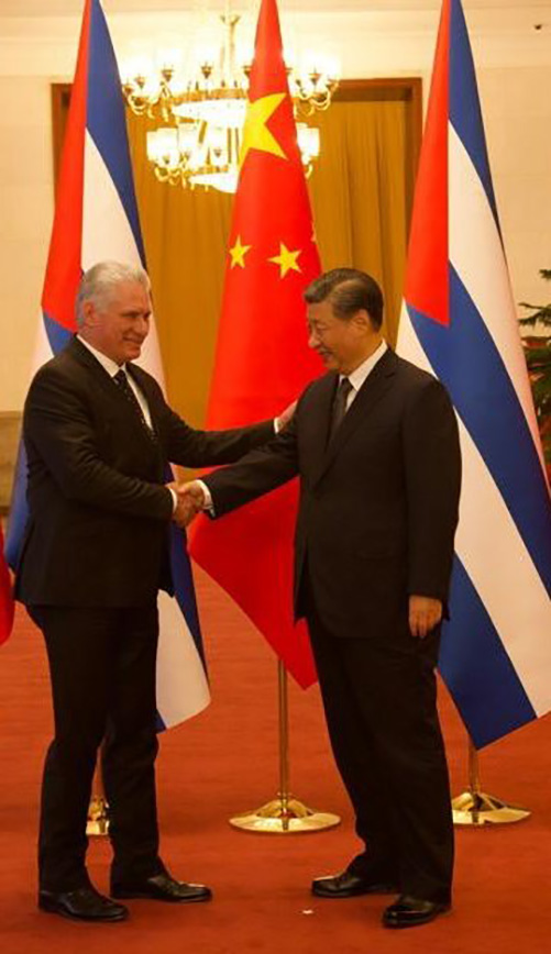 diaz canel china