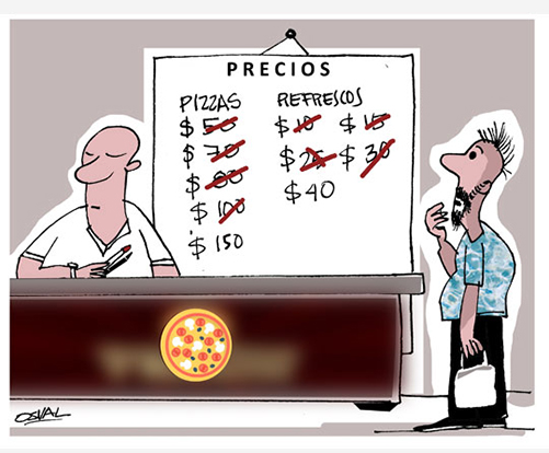 caricatura precios