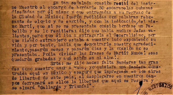 Fragmento del documento
