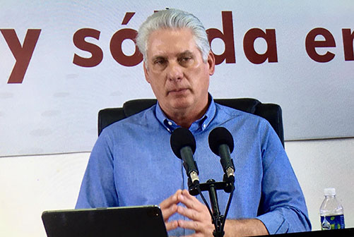diaz canel