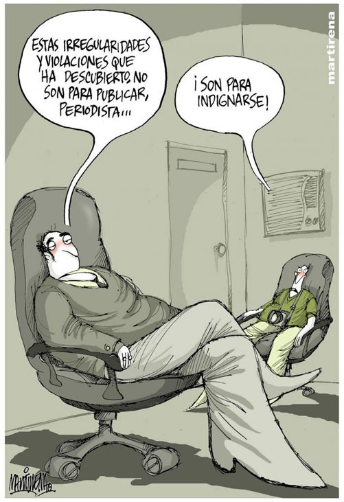 caricatura Alfredo Martirena
