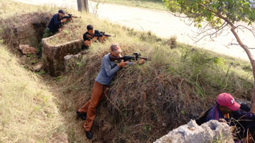 Ciego de Ávila celebra el Día Nacional de la Defensa con simulacros y homenaje a caídos en Venezuela