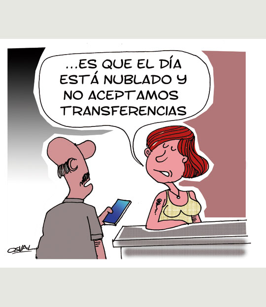 Negativa por nublados