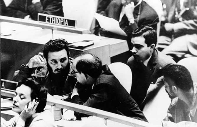 diplomacia raul roa y fidel