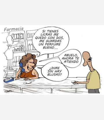 Caricatura: Farmacia