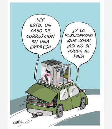 Caricatura: Corrupción