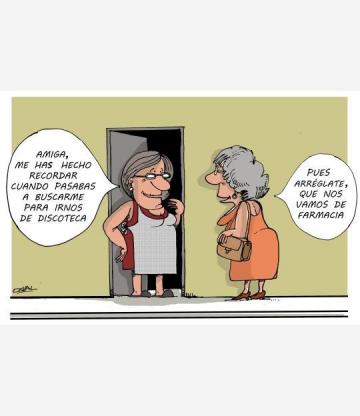 Caricatura: De farmacia