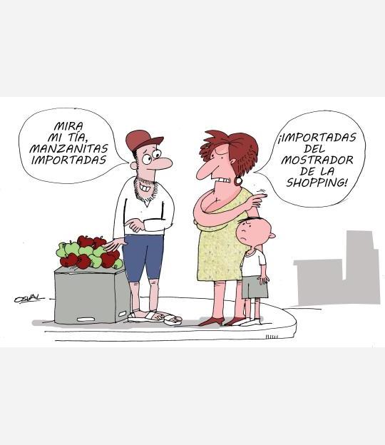 Caricatura: Manzanitas