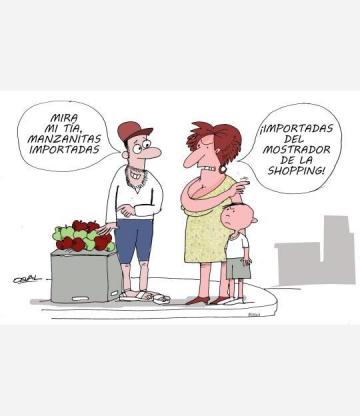 Caricatura: Manzanitas