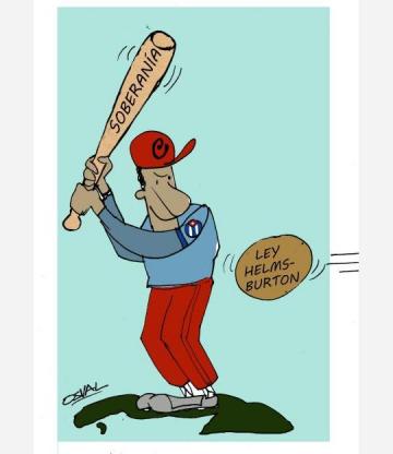 Caricatura: Soberanía vs Ley Helms-Burton