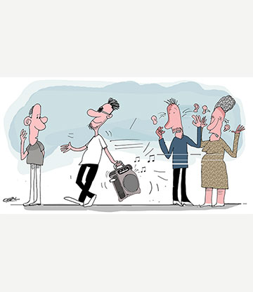 Caricatura: El revienta oídos