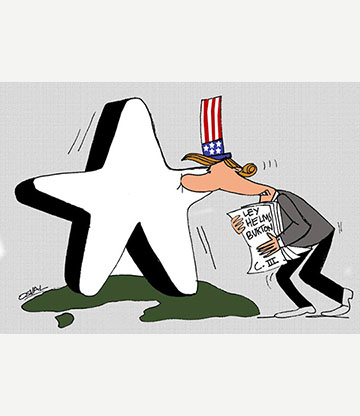 Caricatura: Ley Helms-Burton