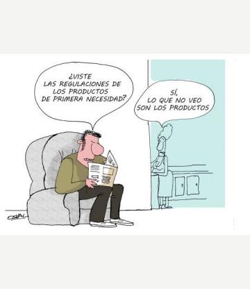 Caricatura: Regulaciones NO