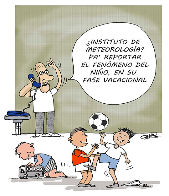 Caricatura: Vacaciones