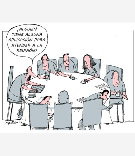 Caricatura: Reuniones