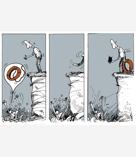 Caricatura: Morbo