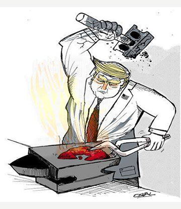 Caricatura: Acero cubano