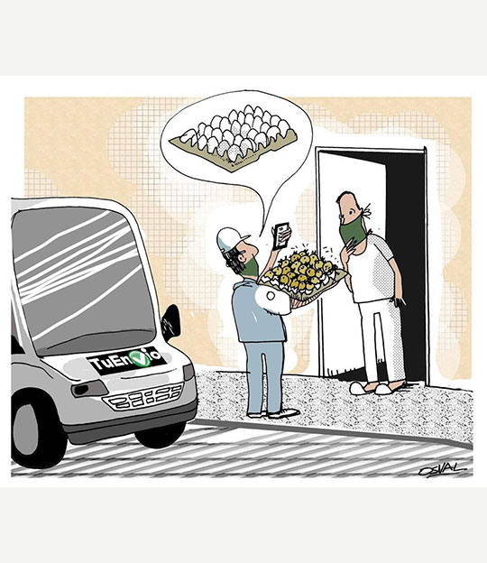 Caricatura: Tu envío