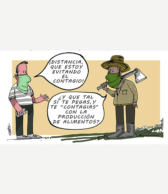 Caricatura: Contagios