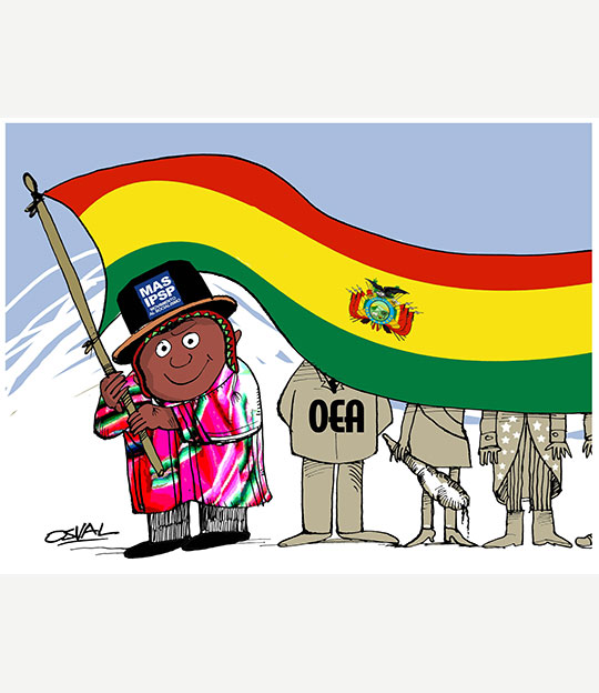 Caricatura: Bolivia gana