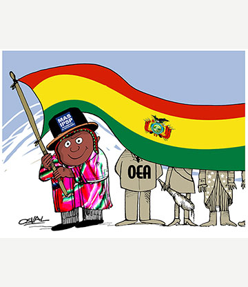 Caricatura: Bolivia gana