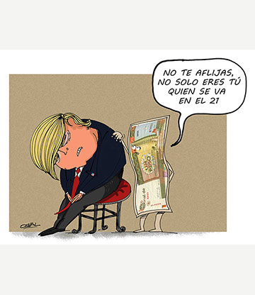 Caricatura: Caricatura: Donald Trump y el CUC