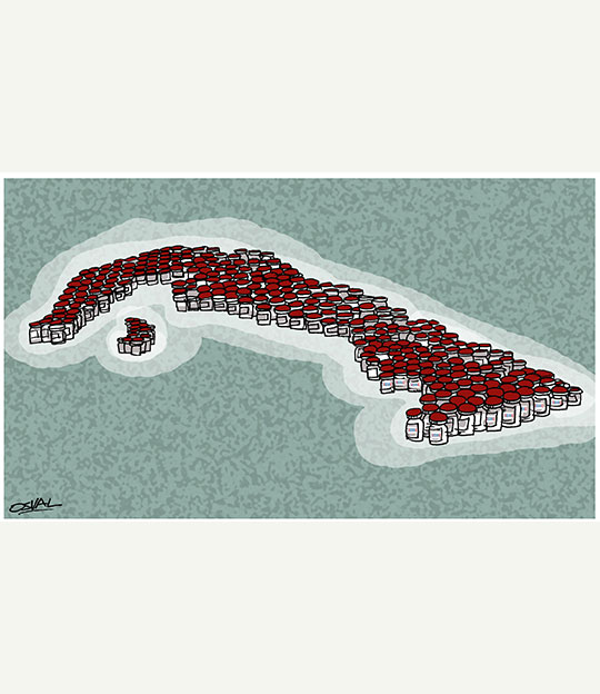 Caricatura: Vacuna soberana
