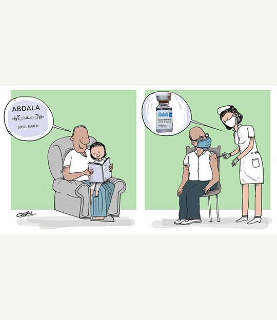 Caricatura: Abdala