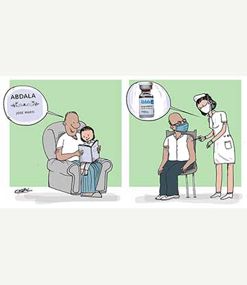 Caricatura: Abdala