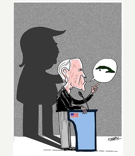 Caricatura: Política hacia Cuba