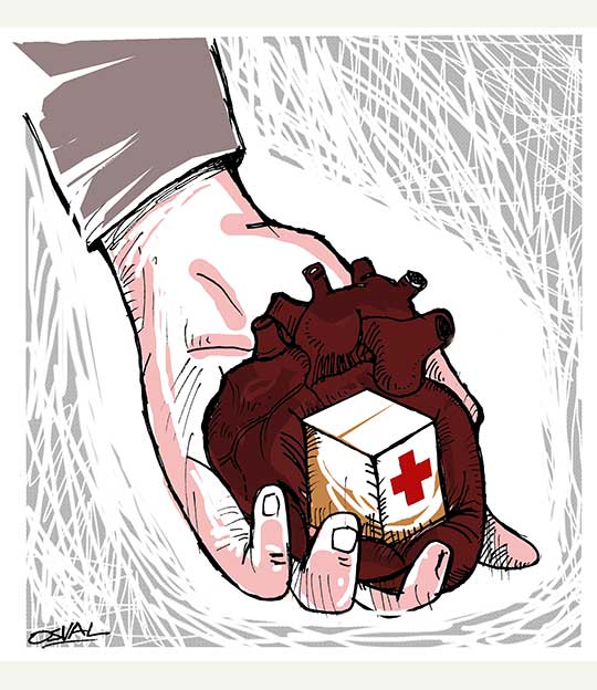 Caricatura: Ayuda