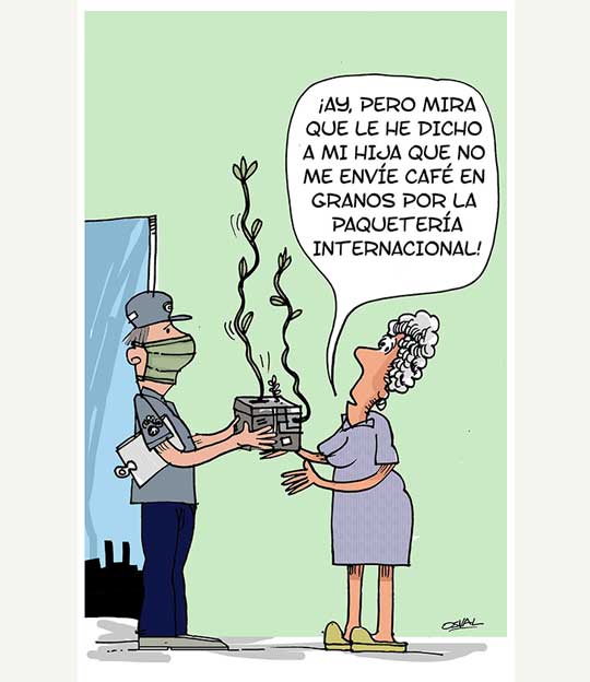 Caricatura: Paquetería