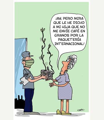 Caricatura: Paquetería