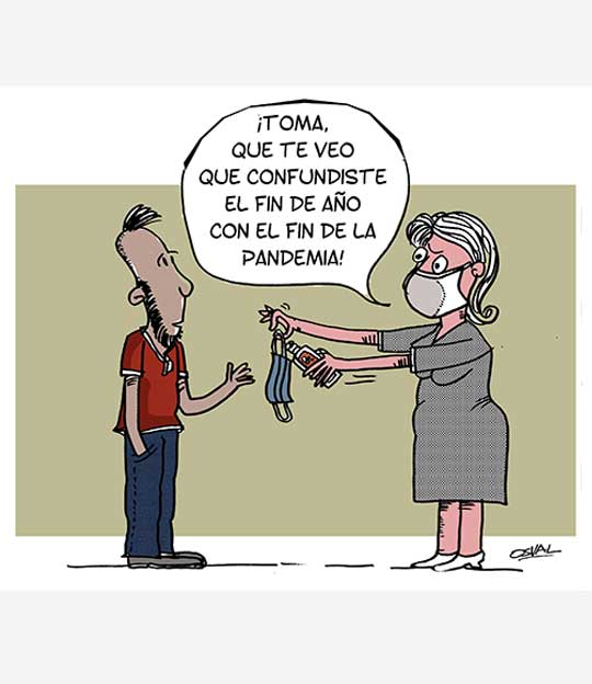 Caricatura: Confundido