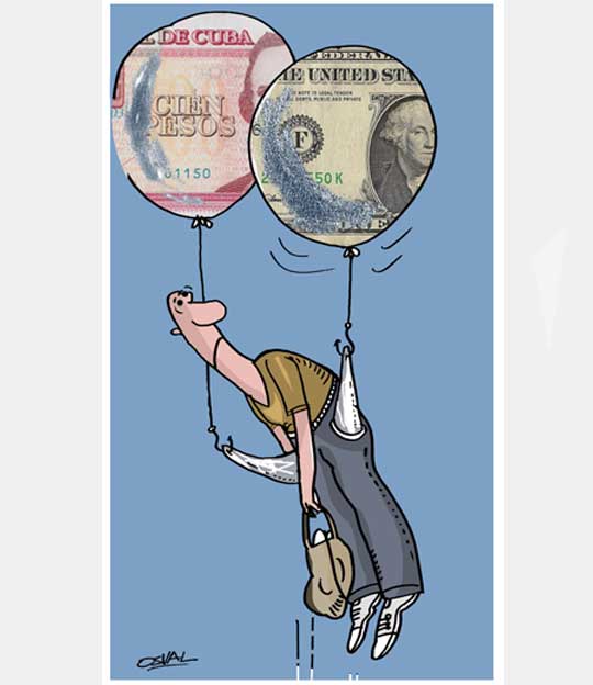 Caricatura: Inflación
