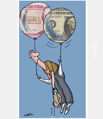 Caricatura: Inflación