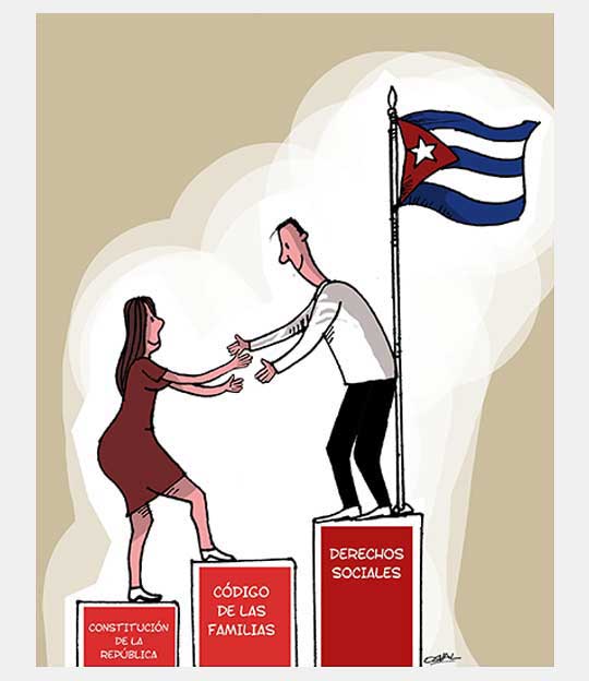 Caricatura: Escalones