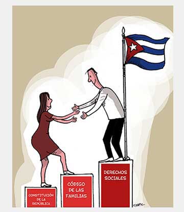 Caricatura: Escalones