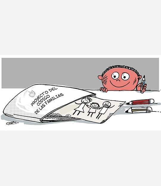 Caricatura: Código de las Familias