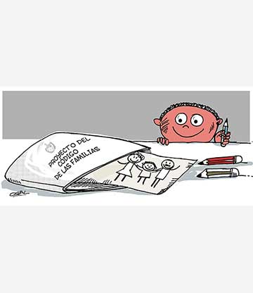 Caricatura: Código de las Familias