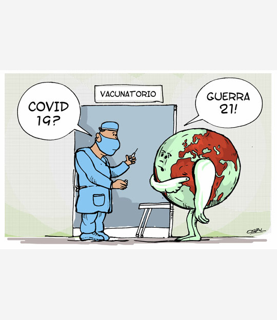 Caricatura: Otra vacuna