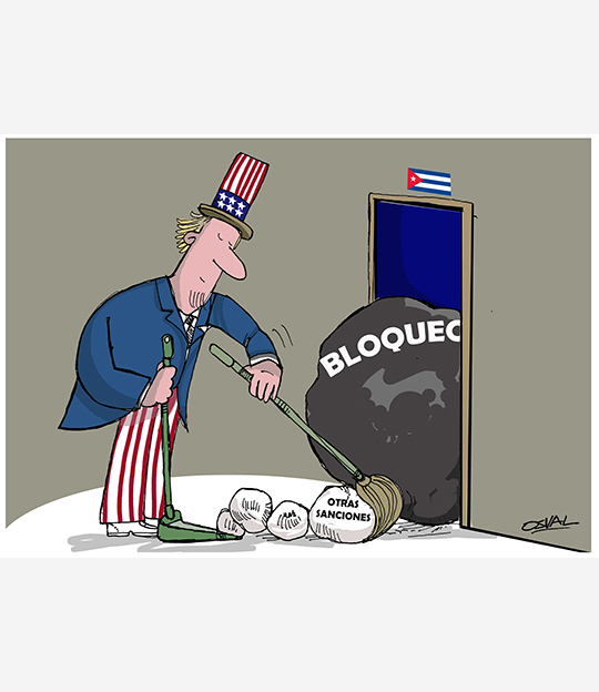 Caricatura: La otra piedra