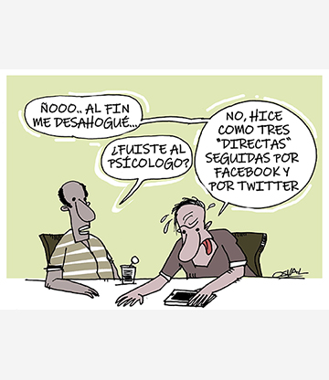 Caricatura: Desahogo
