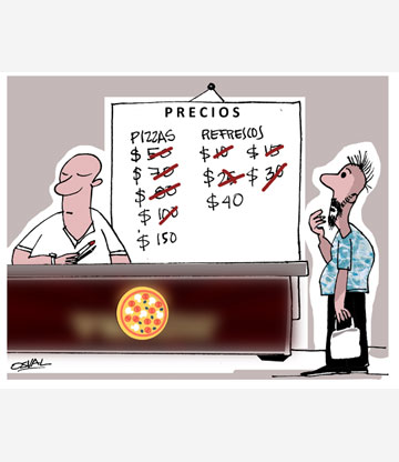 Caricatura: Precios