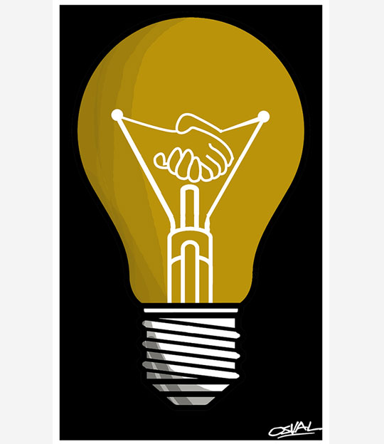 Caricatura: La otra luz