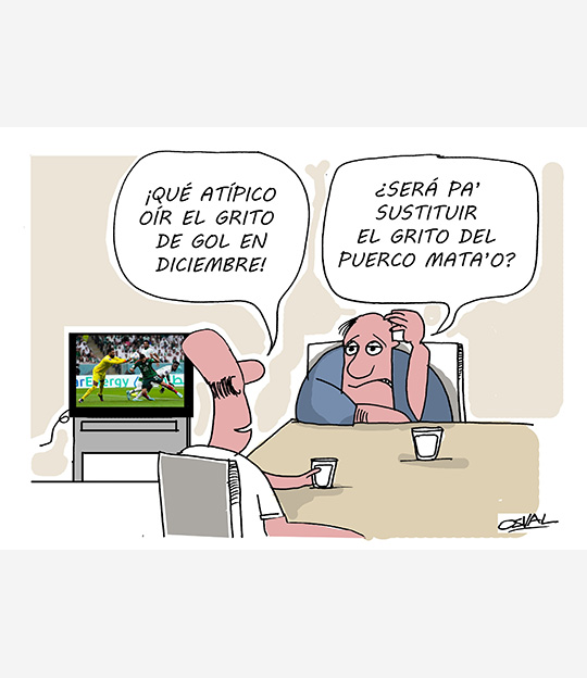 Caricature: Grito