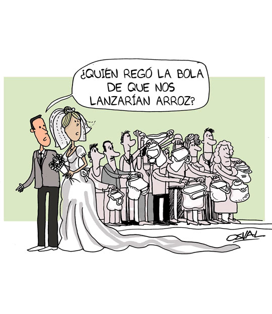 Caricatura: Boda