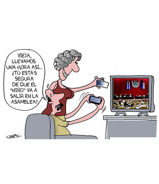 Caricatura: Asamblea