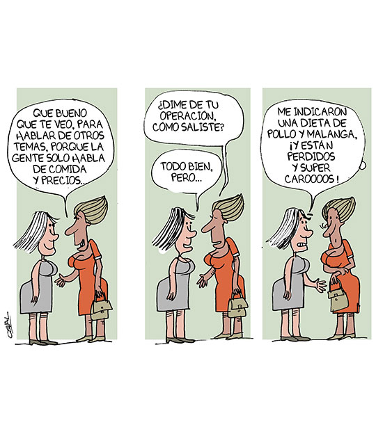 Caricatira: Hablando