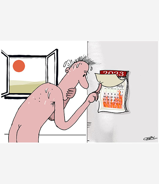 Caricatura: Calores